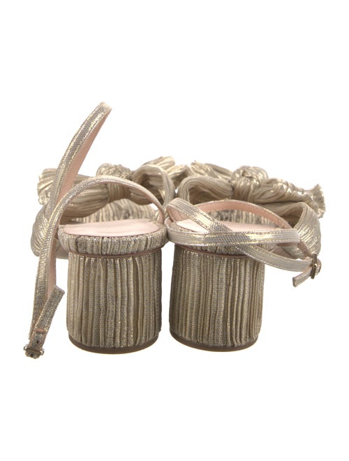 Loeffler Randall Pleated Accents Sandals