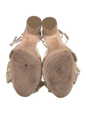 Loeffler Randall Pleated Accents Sandals