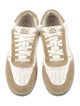Loeffler Randall Leather Colorblock Pattern Sneakers