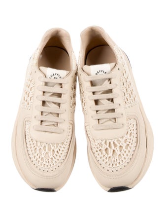 Loeffler Randall Leather Chunky Sneakers