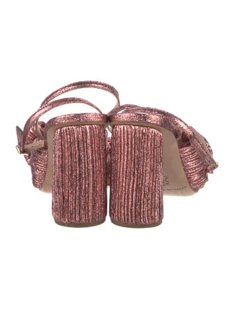 Loeffler Randall Bow Accents Sandals