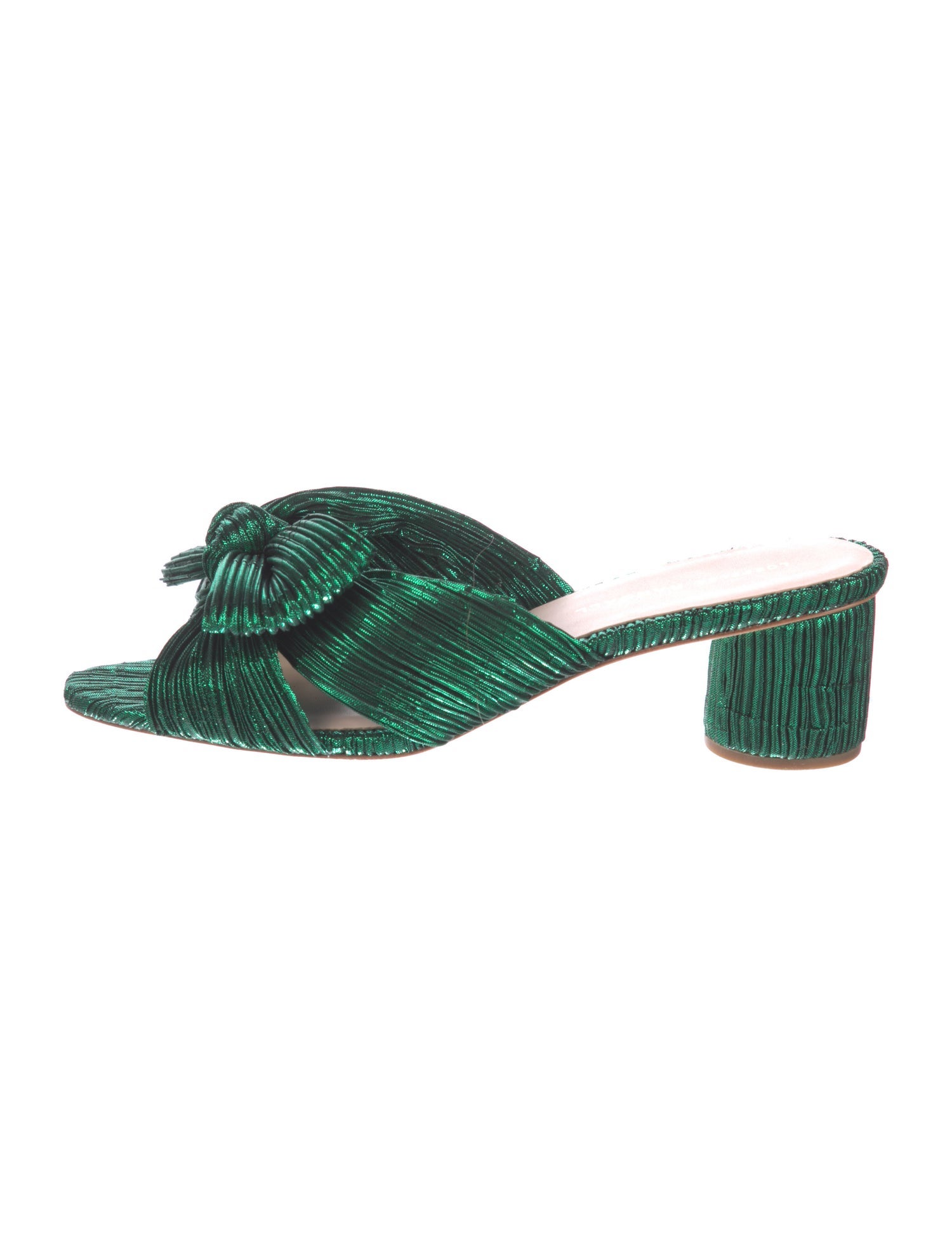 Loeffler Randall Bow Accents Slides w/ Tags