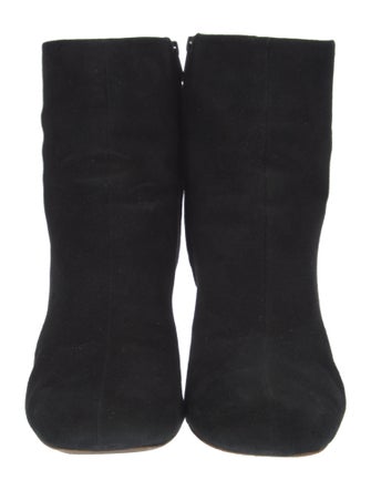 Loeffler Randall Suede Sequin Embellishments Sock Boots