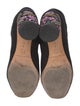 Loeffler Randall Suede Sequin Embellishments Sock Boots