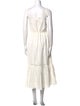 Loeffler Randall Square Neckline Long Dress