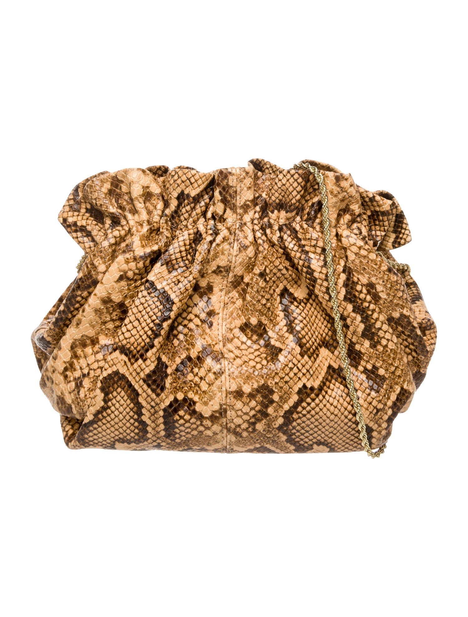 Loeffler Randall Embossed Leather Minaudière