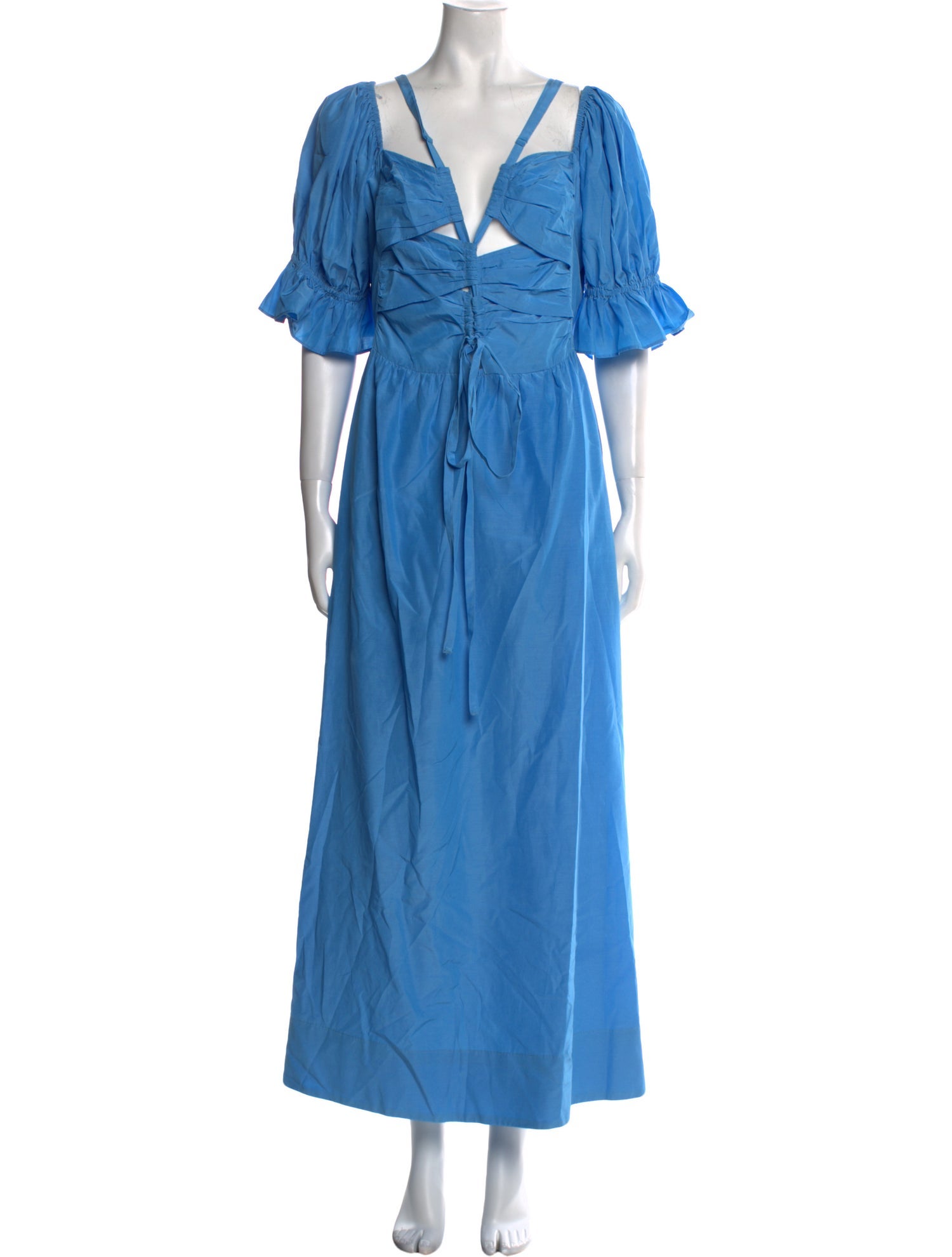 Loeffler Randall V-Neck Long Dress