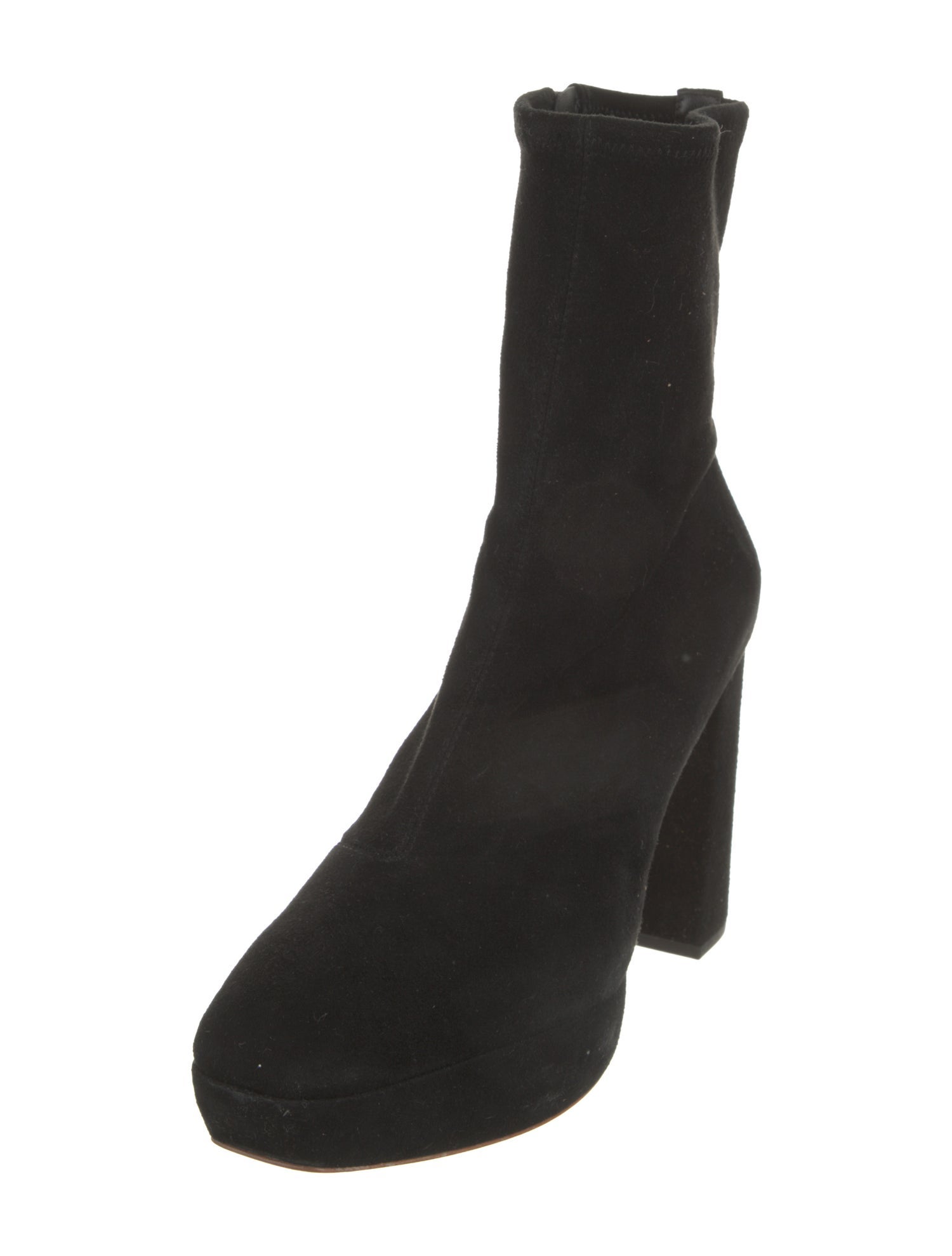 Loeffler Randall Suede Sock Boots