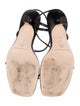 Loeffler Randall Leather T-Strap Sandals