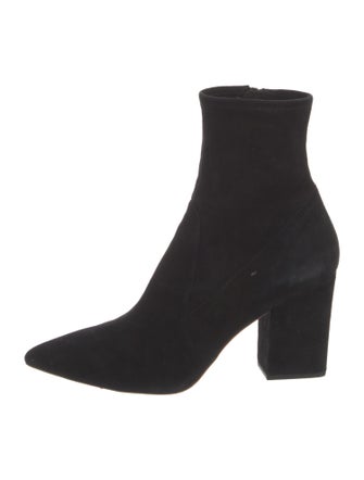 Loeffler Randall Suede Sock Boots