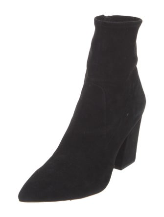 Loeffler Randall Suede Sock Boots