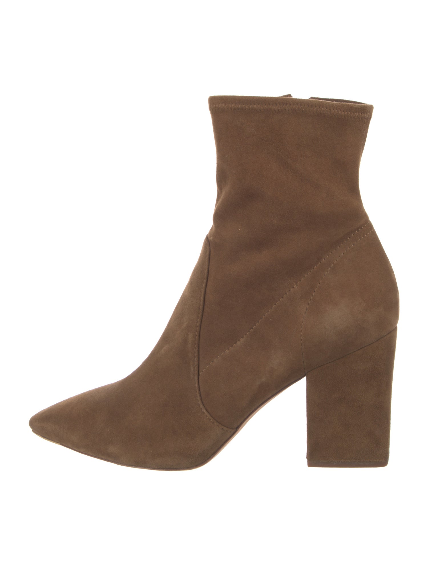 Loeffler Randall Suede Sock Boots
