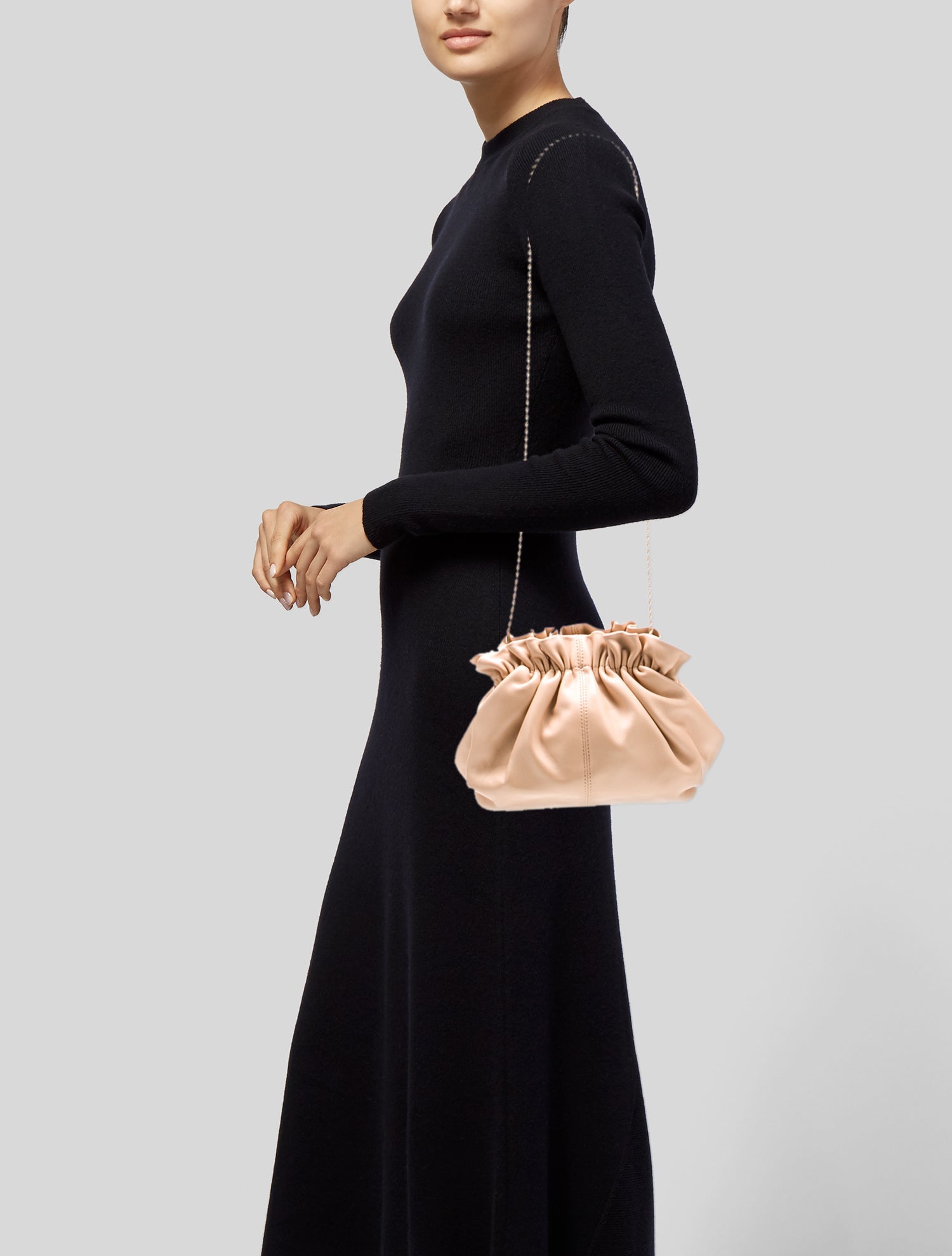 Loeffler Randall Leather Evening Bag