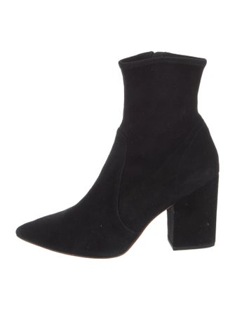 Loeffler Randall Suede Sock Boots