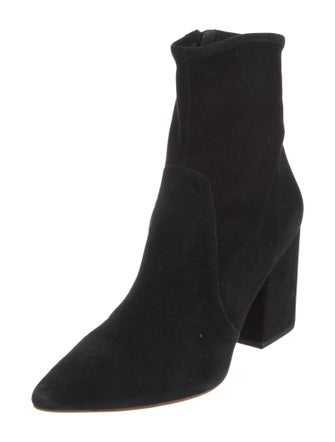Loeffler Randall Suede Sock Boots