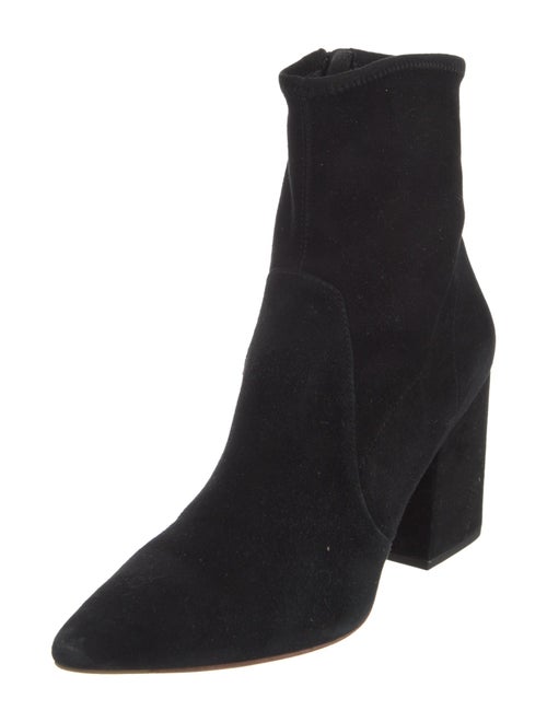 Loeffler Randall Suede Sock Boots