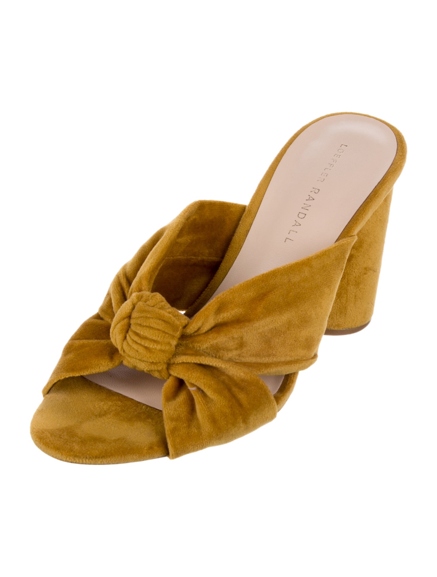 Loeffler Randall Velvet Slides