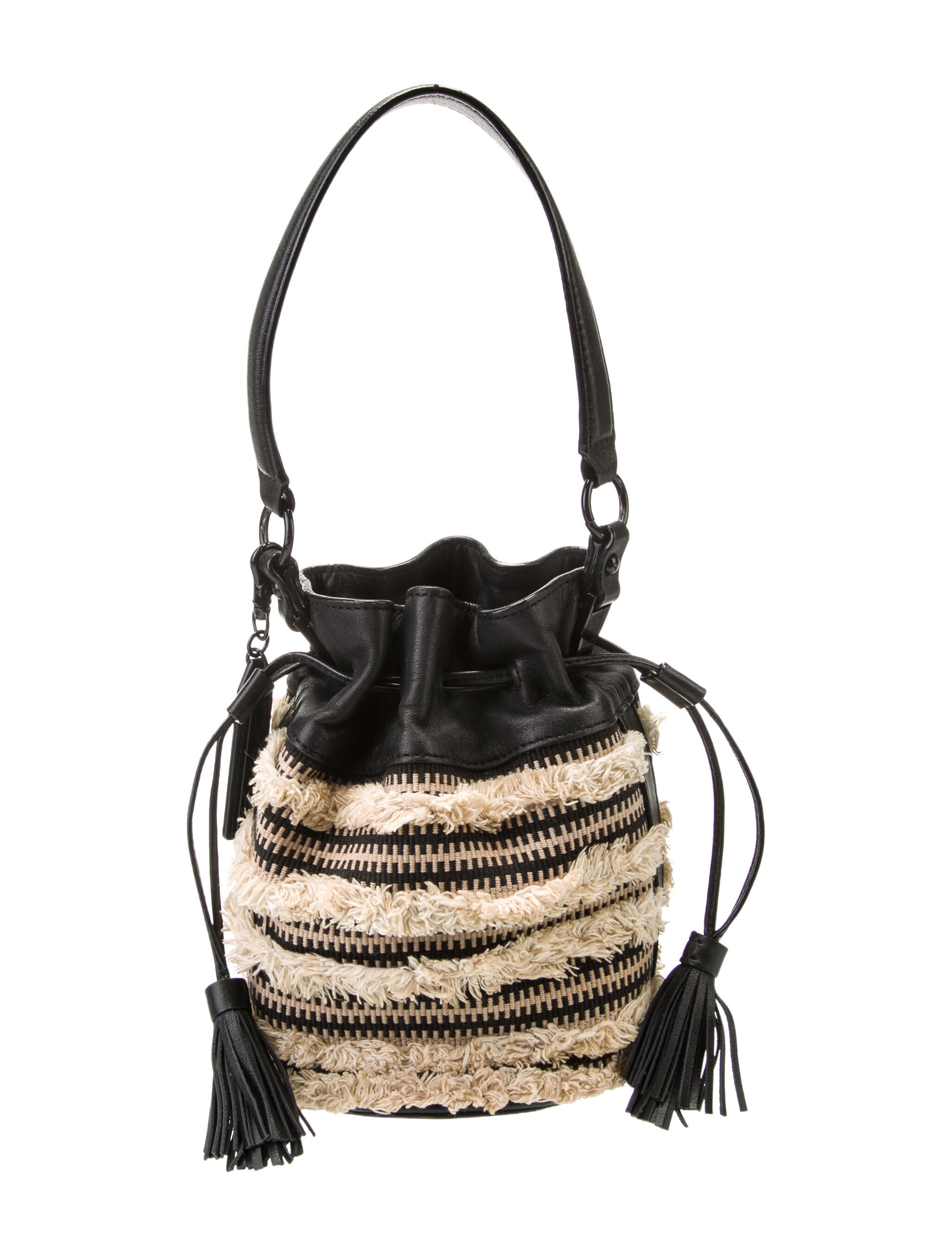 Loeffler Randall Canvas Bucket Bag