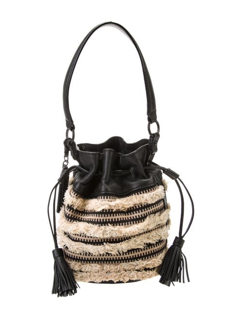 Loeffler Randall Canvas Bucket Bag