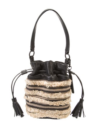 Loeffler Randall Canvas Bucket Bag