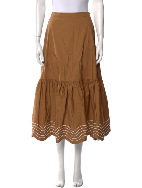 Loeffler Randall Midi Length Skirt