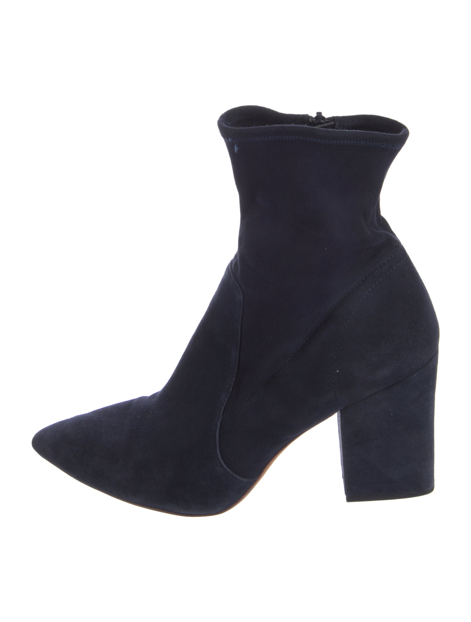 Loeffler Randall Suede Sock Boots
