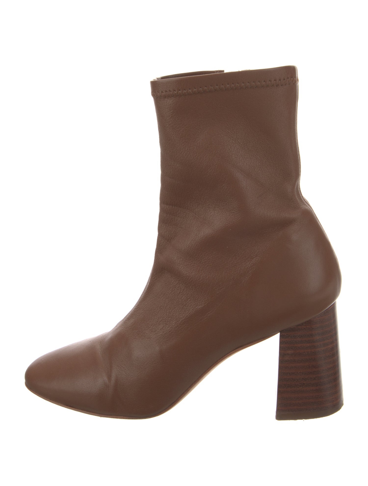 Loeffler Randall Leather Sock Boots