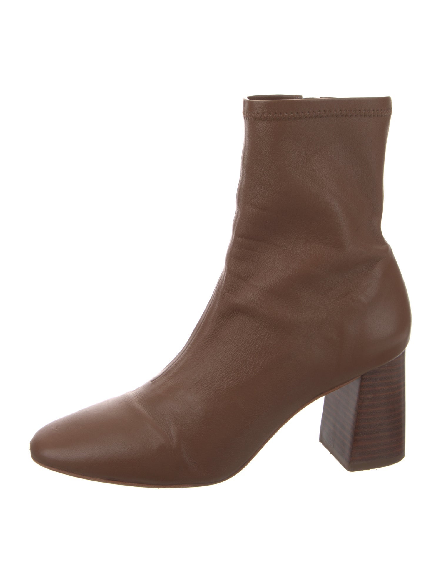Loeffler Randall Leather Sock Boots