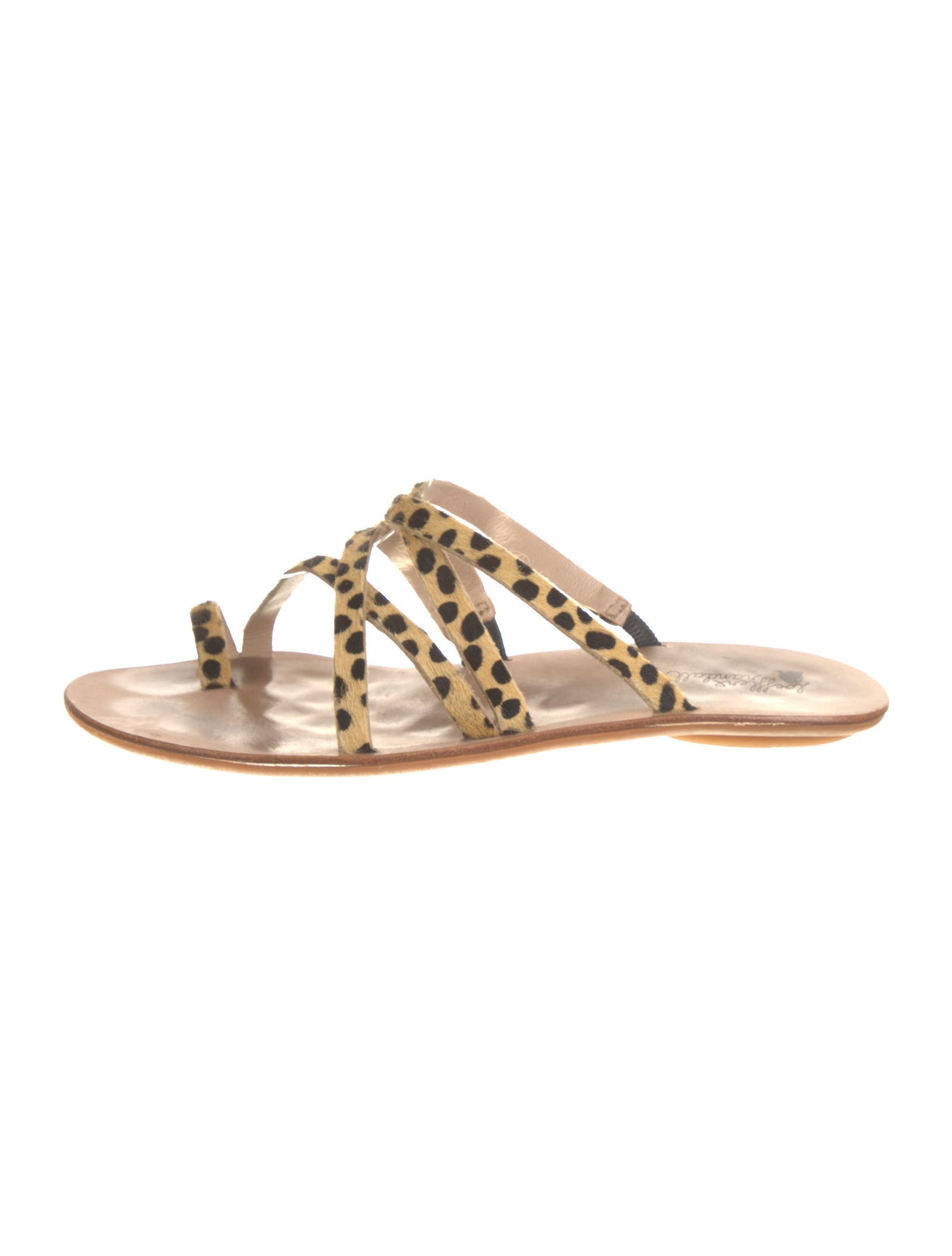 Loeffler Randall Ponyhair Animal Print Slides
