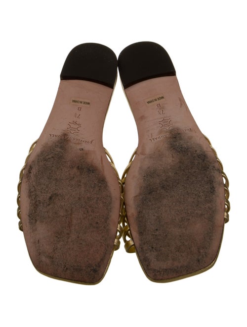 Loeffler Randall Leather Slides