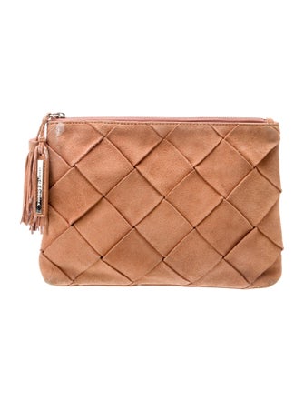 Loeffler Randall Suede Clutch