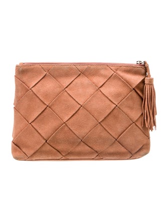 Loeffler Randall Suede Clutch