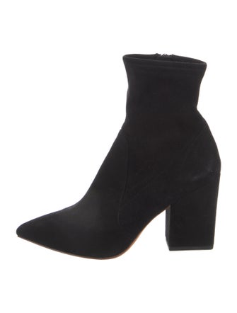 Loeffler Randall Suede Sock Boots