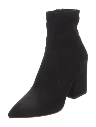 Loeffler Randall Suede Sock Boots