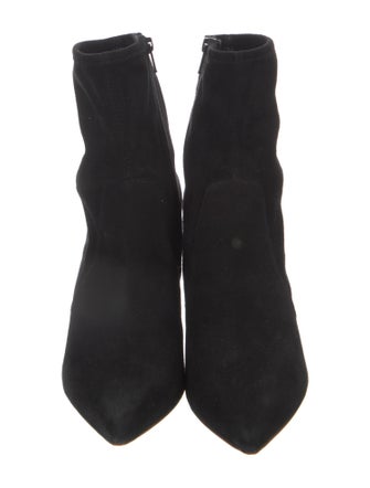 Loeffler Randall Suede Sock Boots