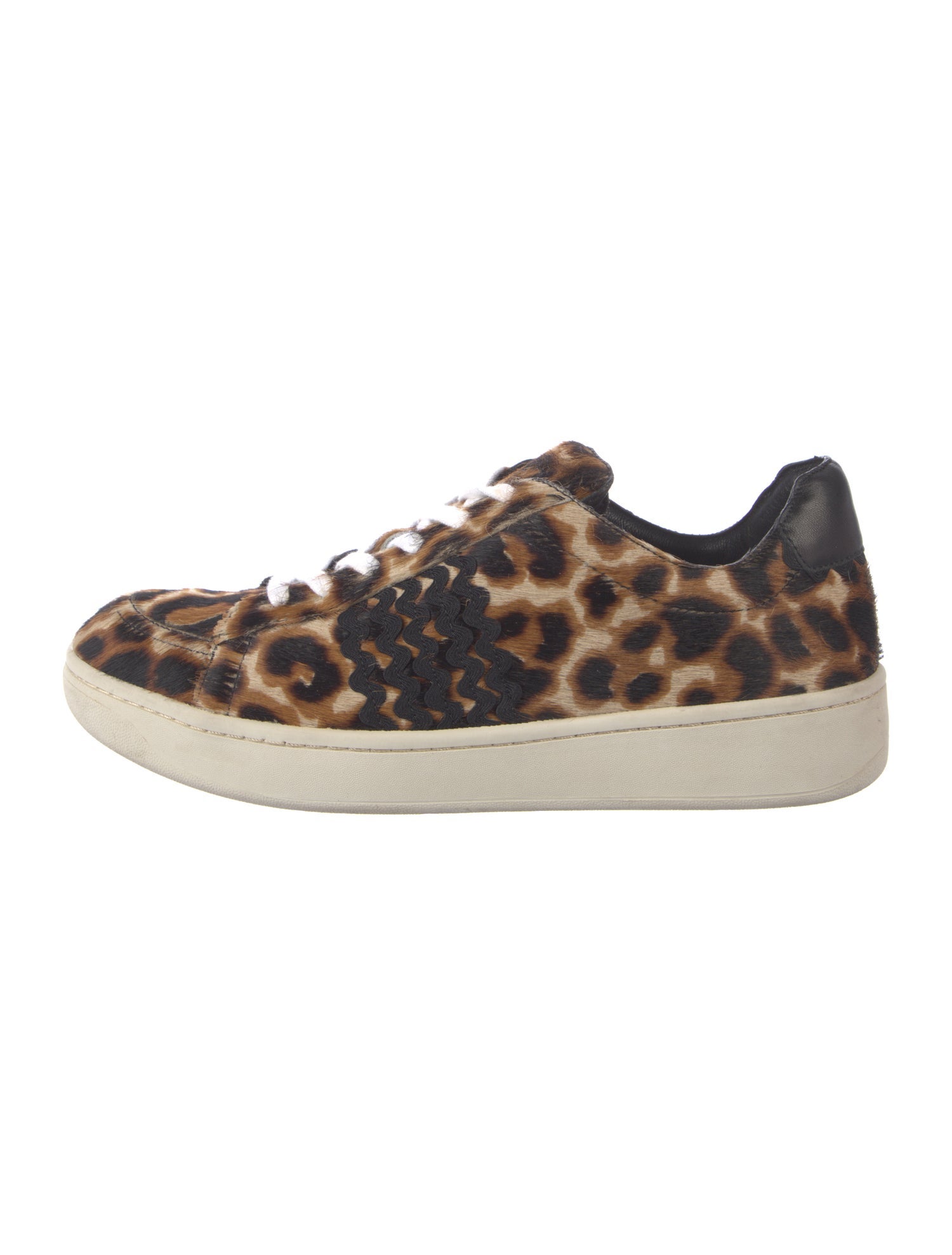 Loeffler Randall Ponyhair Animal Print Sneakers