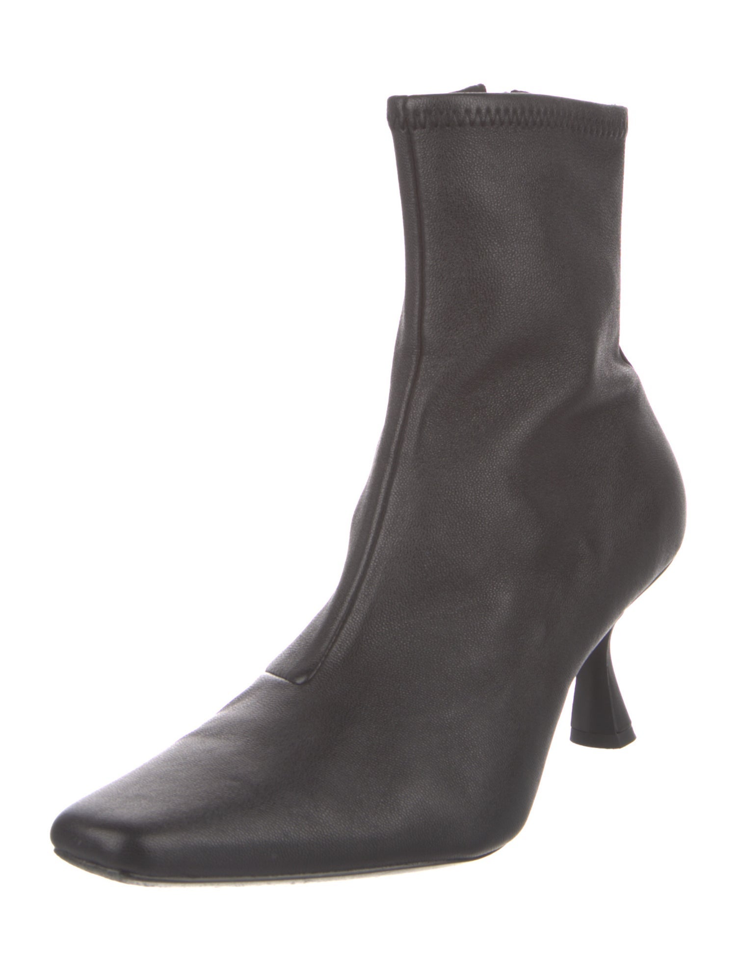 Loeffler Randall Leather Sock Boots