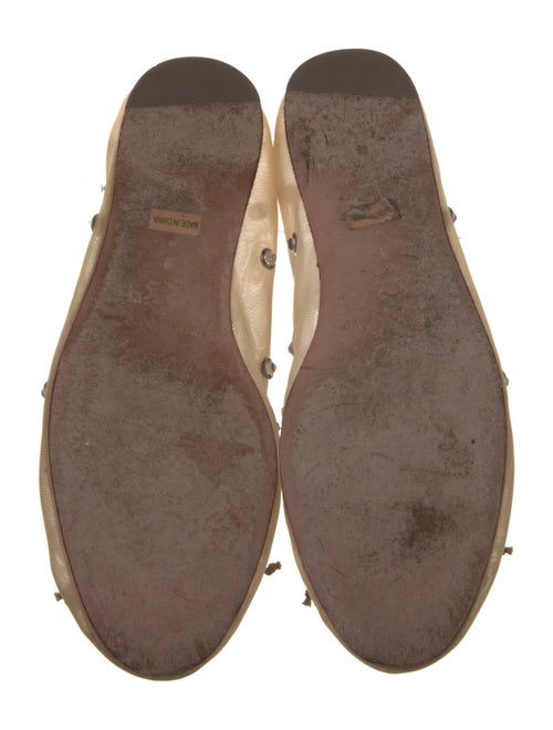 Loeffler Randall Mesh Crystal Embellishments Ballet Flats