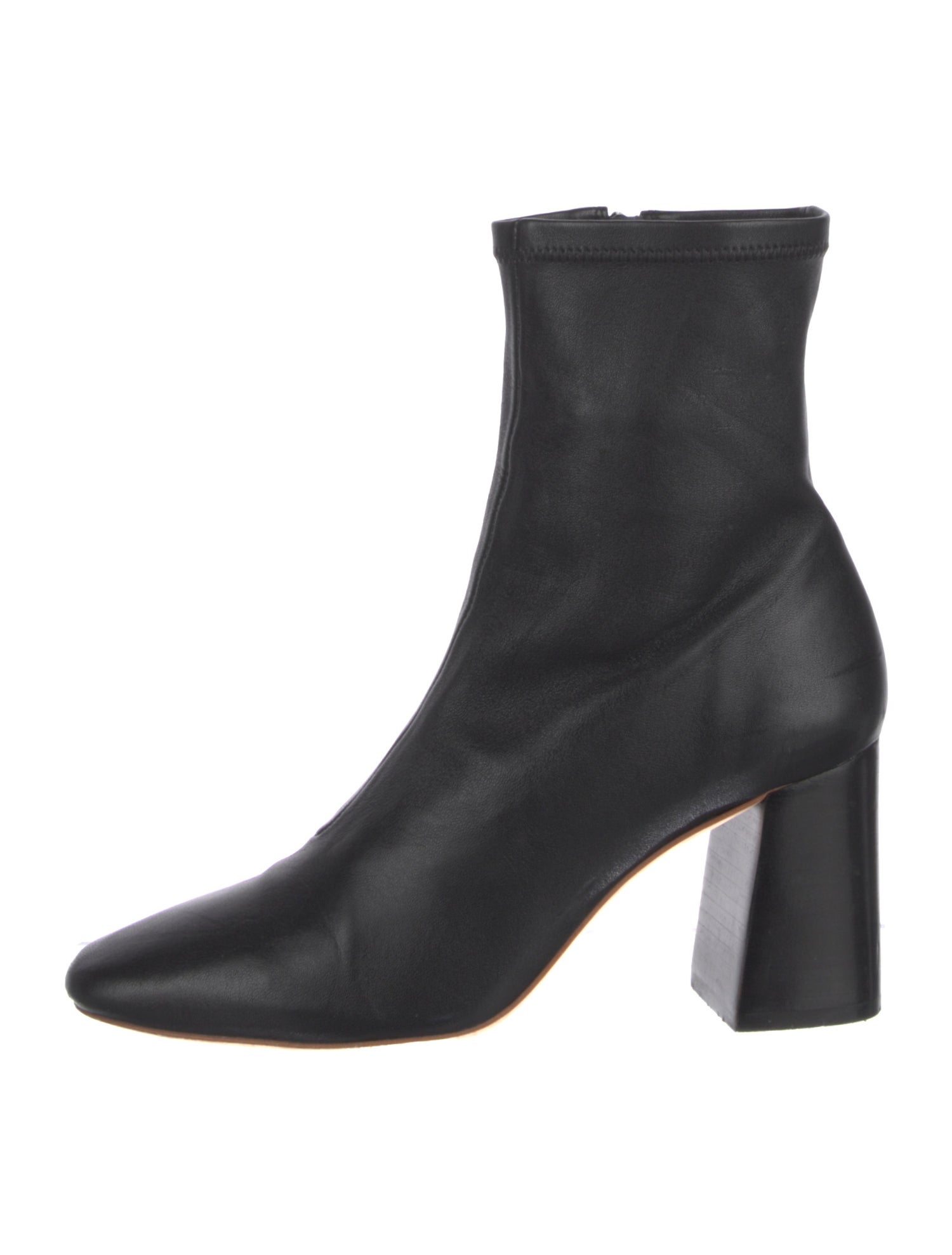 Loeffler Randall Leather Sock Boots