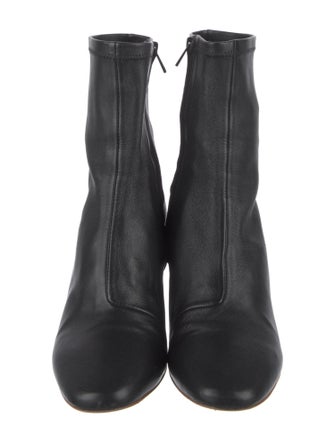 Loeffler Randall Leather Sock Boots