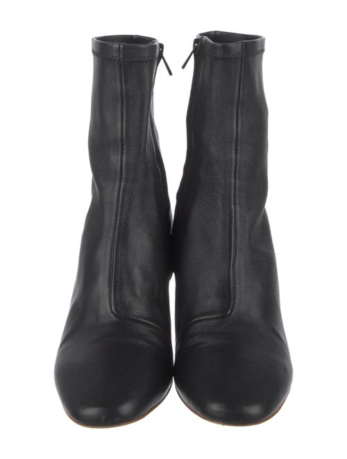 Loeffler Randall Leather Sock Boots