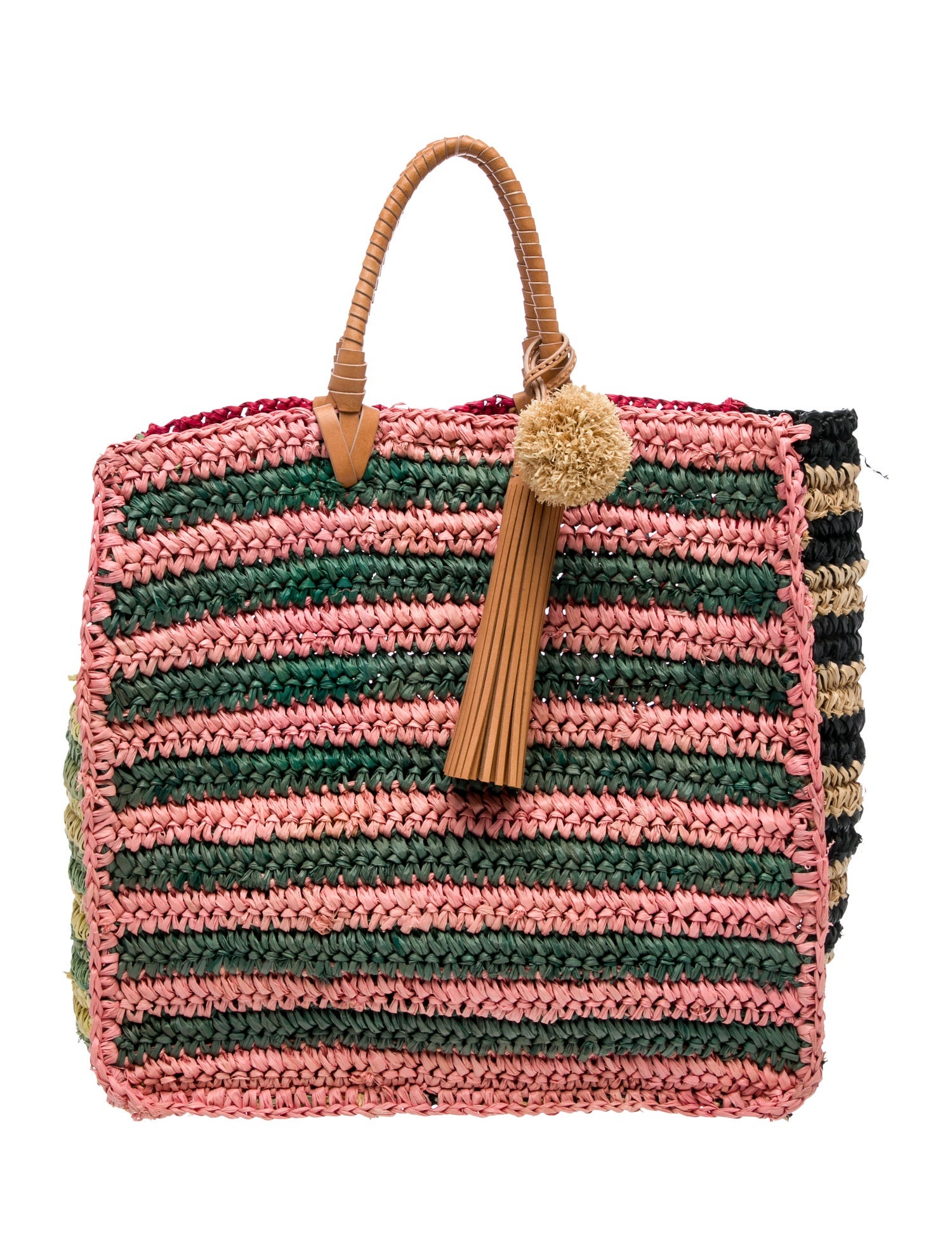 Loeffler Randall Raffia Tote