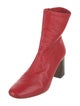 Loeffler Randall Leather Sock Boots