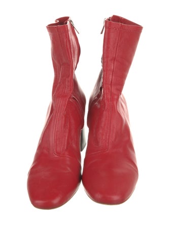 Loeffler Randall Leather Sock Boots