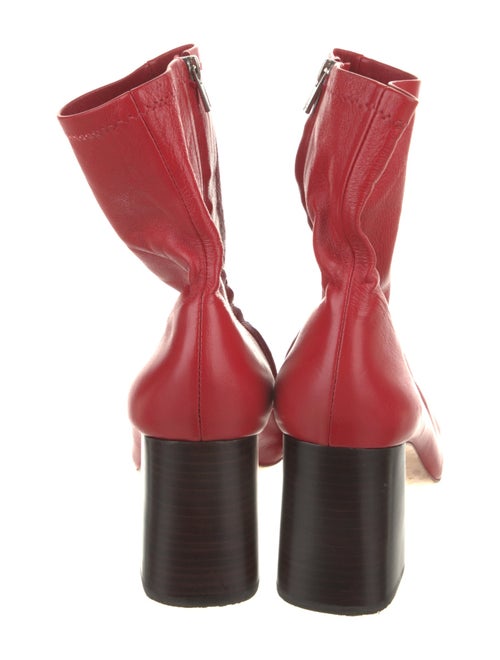 Loeffler Randall Leather Sock Boots