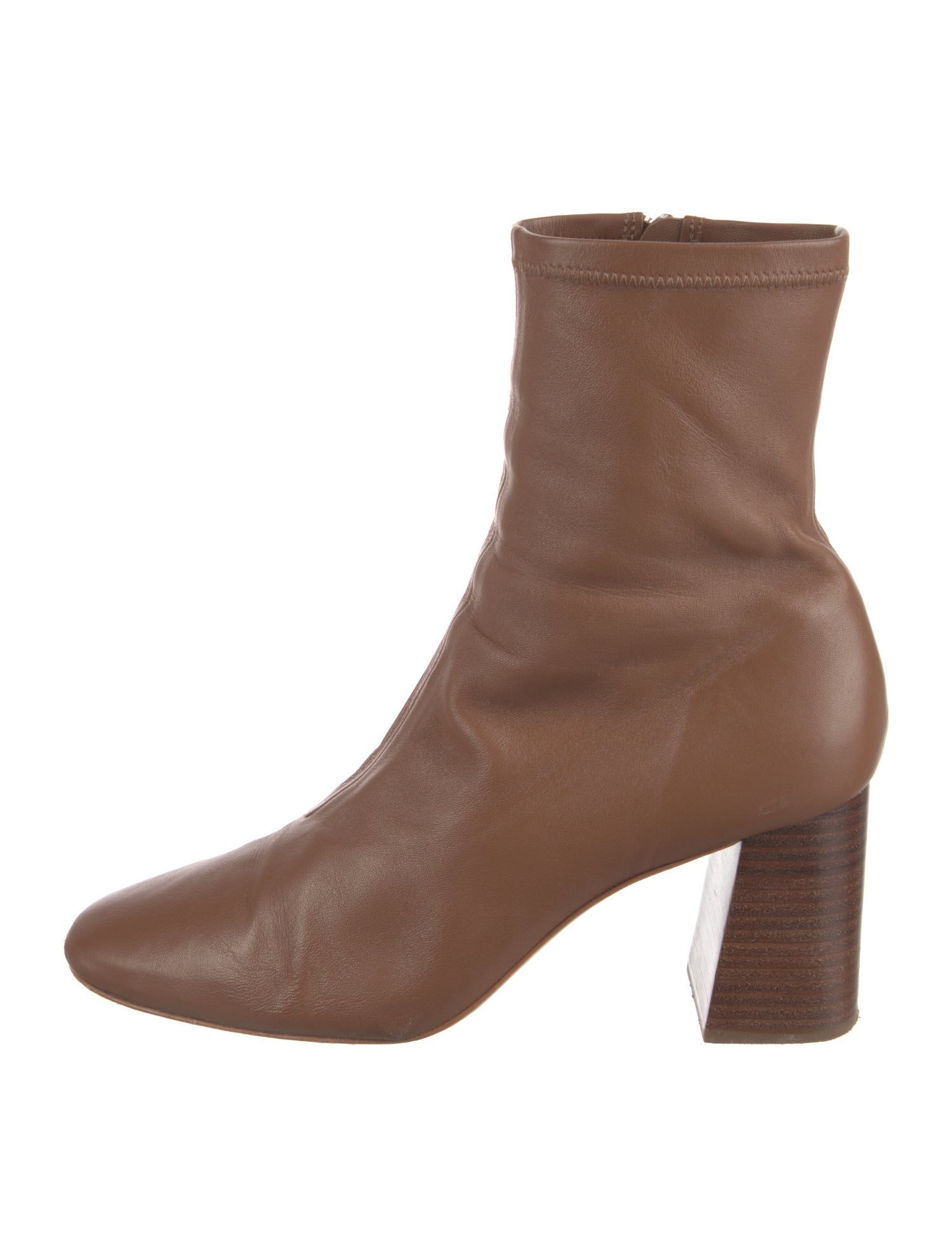Loeffler Randall Leather Sock Boots