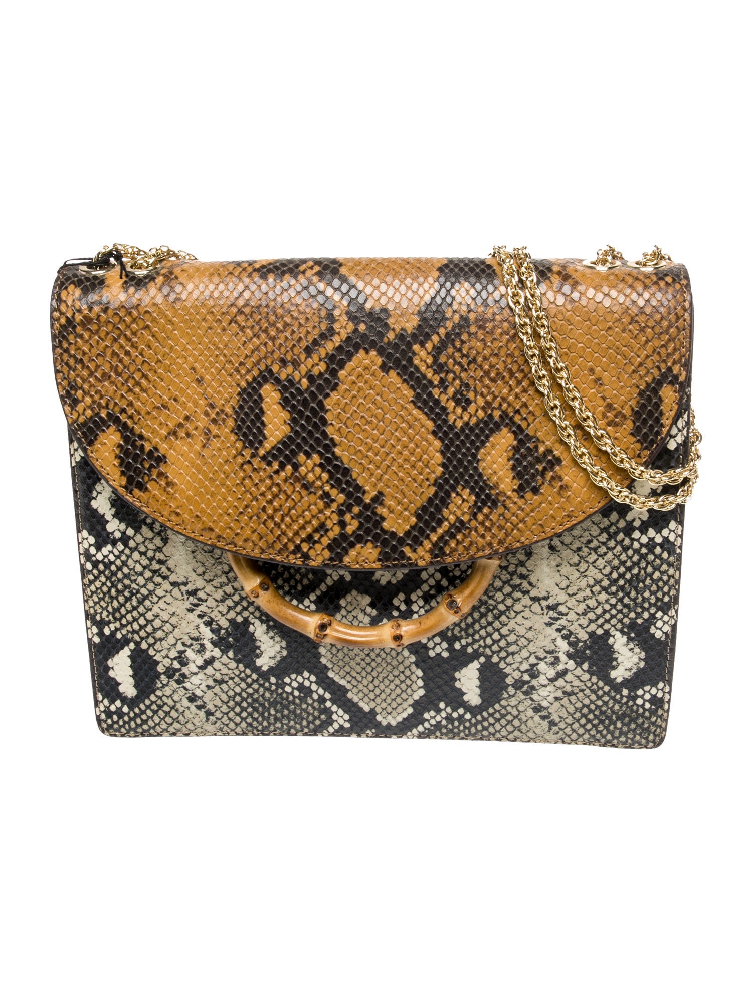 Loeffler Randall Embossed Leather Shoulder Bag