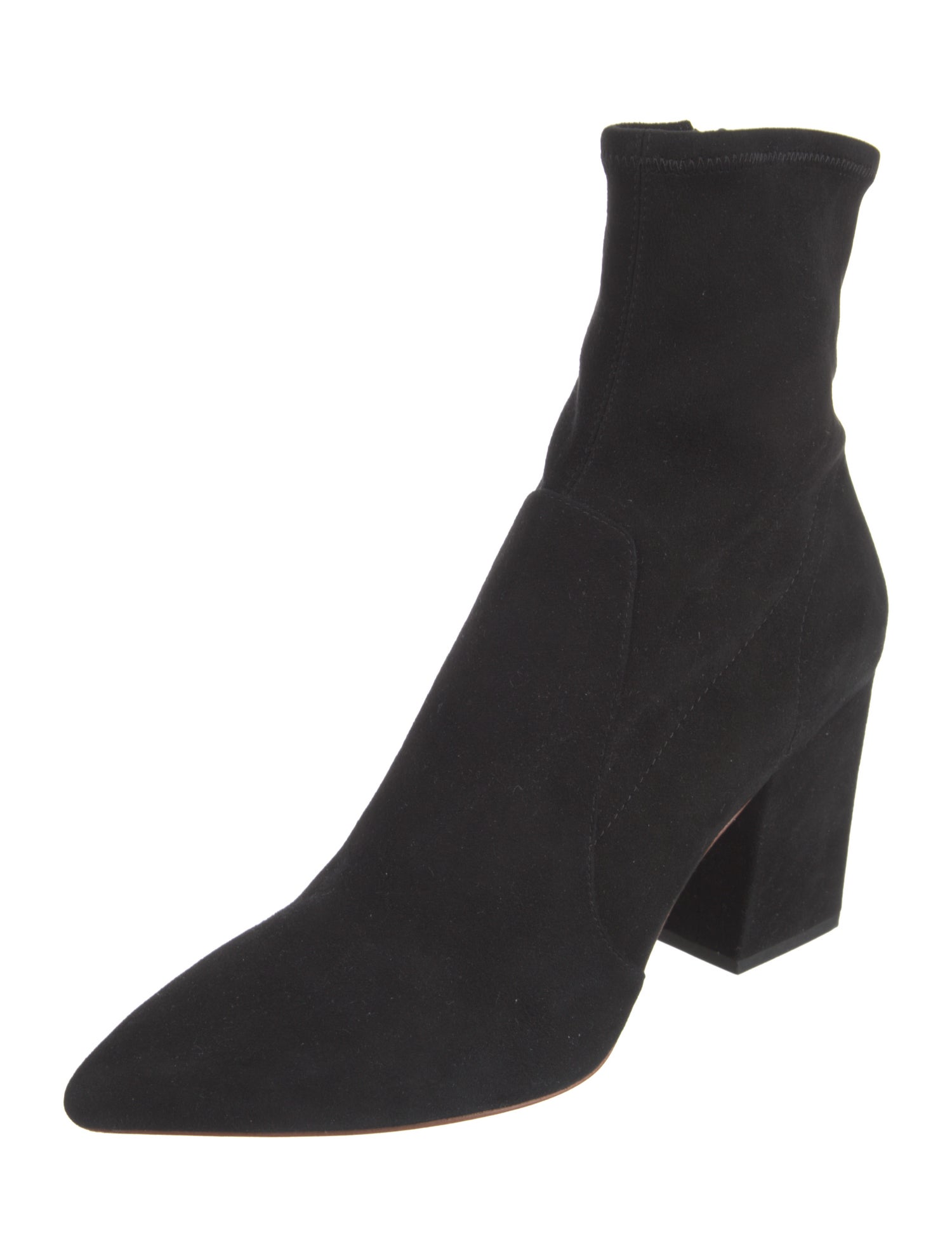Loeffler Randall Suede Sock Boots