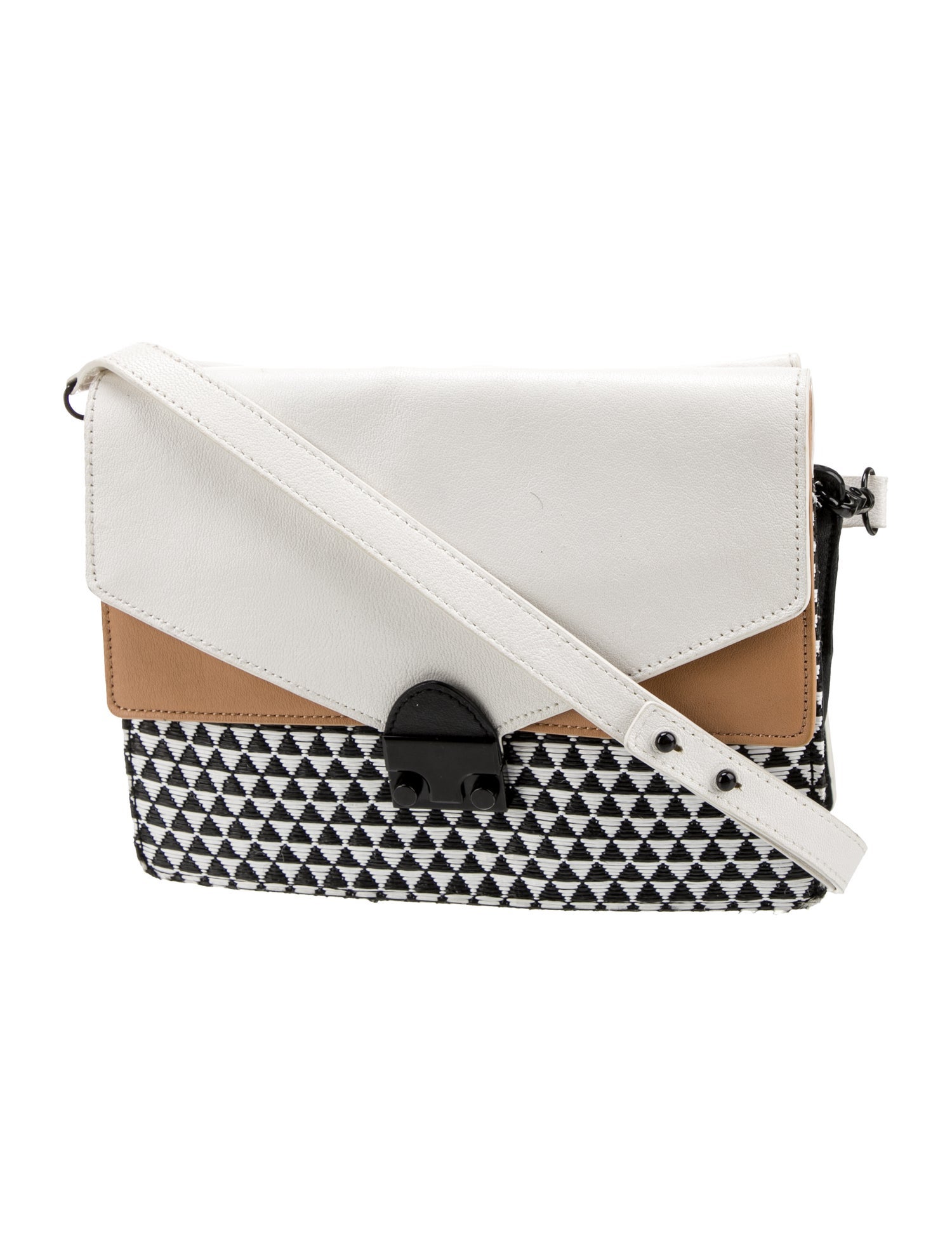 Loeffler Randall Leather Crossbody Bag