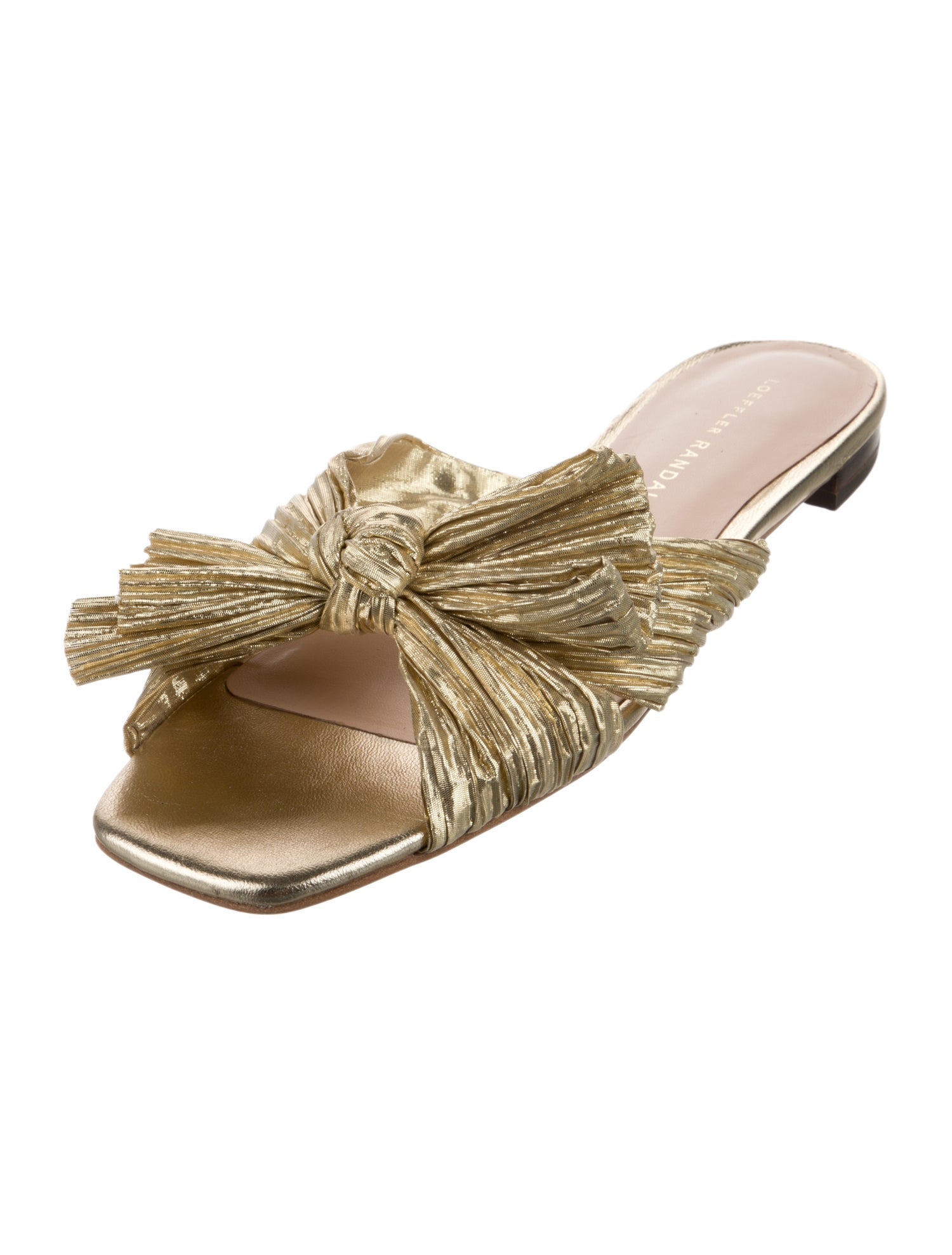 Loeffler Randall Bow Accents Slides